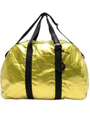 Jack Gomme Bolso De Hombro Walk Con Efecto Metalizado - Amarillo