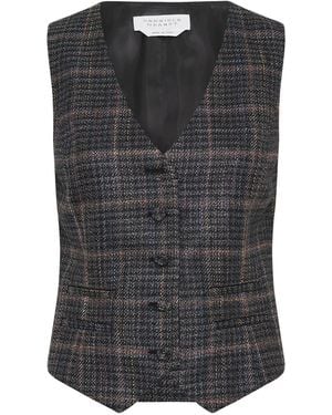 Gabriela Hearst Coleridge waistcoat - Negro
