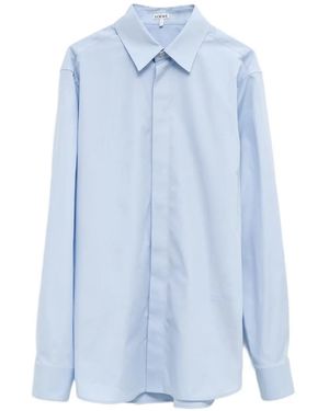 Loewe Camisa De Algodón - Azul
