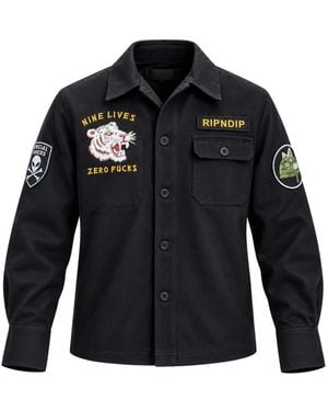 RIPNDIP Nine Lives Military Jacket - Black