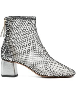 Forte Forte Botas con tacón grueso - Blanco