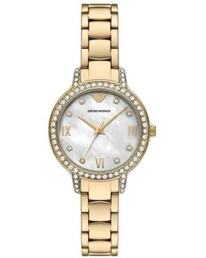 Emporio Armani Three-hand 32mm - メタリック