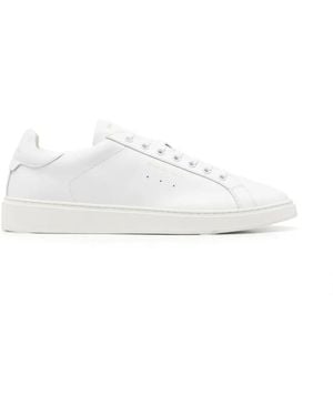 Manuel Ritz Leather Trainers - White