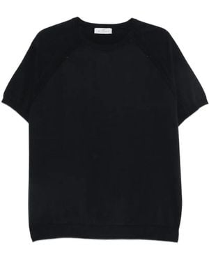 Jeordie's Raglan-Sleeve T-Shirt - Black