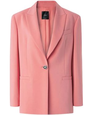 Pinko Faraona Tecnical Cady Jacket By - Pink