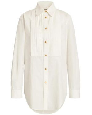 Alberta Ferretti Cotton Shirt - White