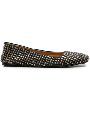 Marsèll Quadrangolo Borchie Ballet Flats - Black