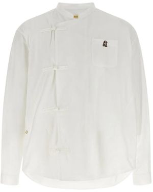 Undercover Shepherd Pankou-Closure Shirt - White