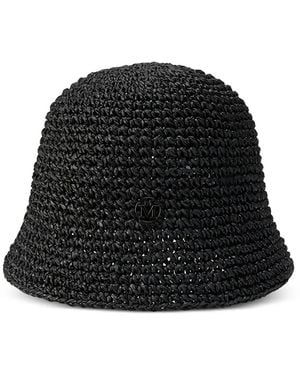 Maison Michel Pablo Logo Hat - Black