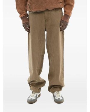 DIESEL D-Macro-U Loose-Fit Jeans - Natural