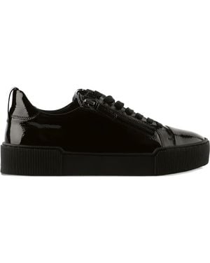Högl Sneakers aus Lackleder - Schwarz