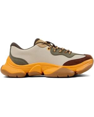 Camper Karst 2 Leather Trainers - Orange