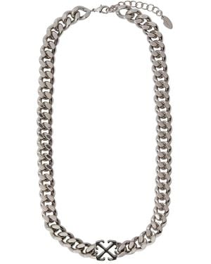 Off-White c/o Virgil Abloh Arrow Chain Necklace - White