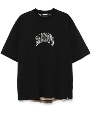 Barrow ロゴ Tシャツ - ブラック