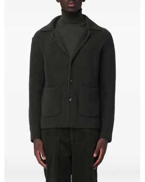 Brooksfield Gerippter Cardigan - Schwarz