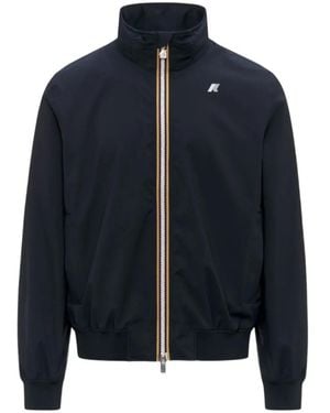 K-Way Arsene Zip Jacket - Blue