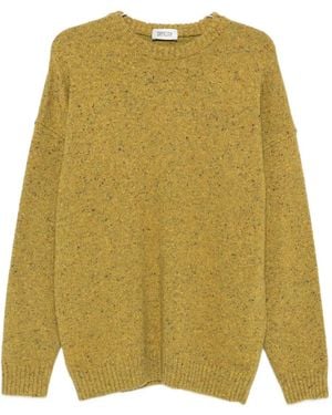 DRYKORN Pullover mit Rundhalsausschnitt - Gelb