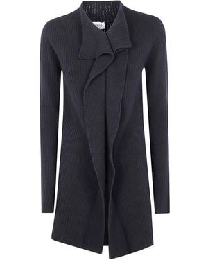 Aviu Cardigan A Coste - Blu