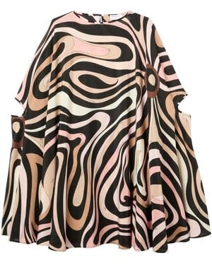 PUCCI Marble Dress - Black