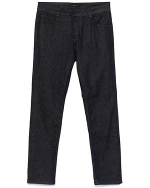 Manuel Ritz Logo-Patch Jeans - Blue