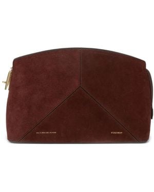 Victoria Beckham Victoria Clutch Bag - Brown