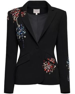 Cinq À Sept Embellished Kendall Jacket - Black