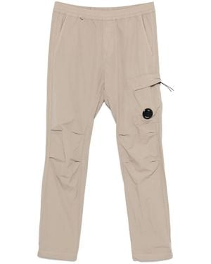 C.P. Company Flatt Trousers - Natural