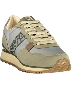 Napapijri Cosmos Panelled Trainers - White