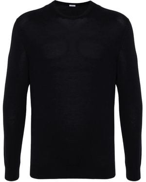 Malo Virgin Wool Jumper - Blue