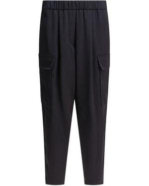 Semler Elastic-Waist Trousers - Black