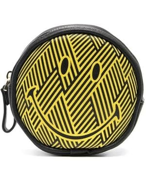 Seletti Pattern-Print Smiley Purse - Green