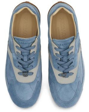 Ferragamo Low Top Trainers - Blue