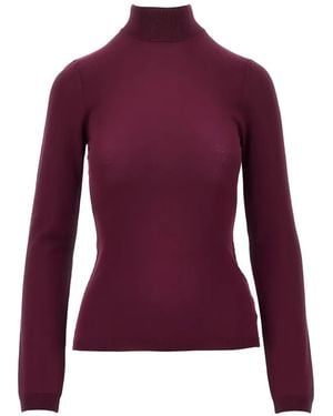 Jil Sander Klassischer Pullover - Lila