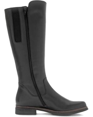Gabor Nightingale Leather Boots - Black