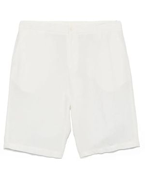 ZEGNA Linen Shorts - White