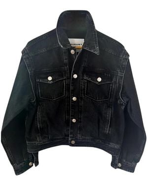 Isabel Marant Zyma Denim Jacket - Black