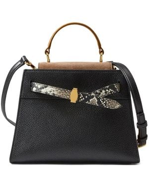 Veronica Beard Beard Dash Colorblock Tote Bag - Black