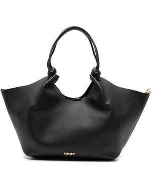 DKNY Medium Paula Commuter Tote Bag - Black