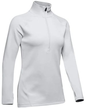 Under Armour Half-Zip Top - White