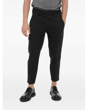 Neil Barrett Skinny-Fit Belt-Loop Cargo Pants - Black