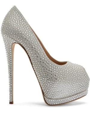 Giuseppe Zanotti Zapatos Sharon Con Tacón De 140Mm - Gris