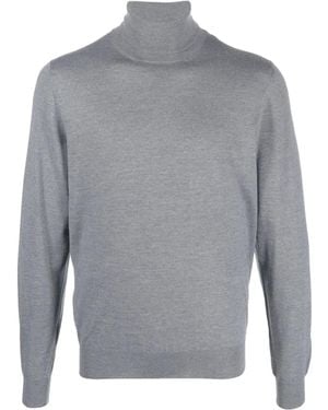 Corneliani Roll-Neck Long-Sleeve Jumper - Grey