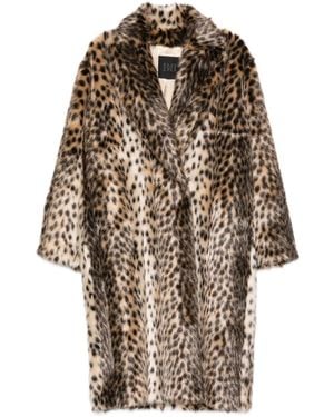 BB COUTURE Faux Fur Coat - Natural