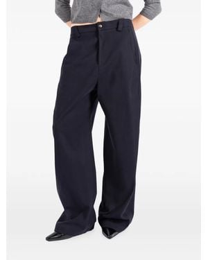 Societe Anonyme Bloom Wide-Leg Trousers - Blue