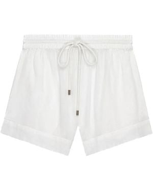 The Great Delta Drawstring Elasticated Shorts - White