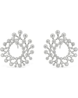 Zydo Boucles D'Oreilles À Diamants - White