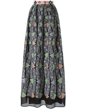 Peter Pilotto 'Kinetic' Maxi Skirt - Grigio