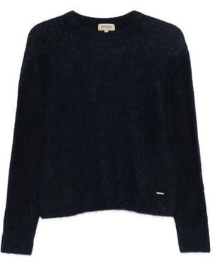 Woolrich クルーネック セーター - ブラック