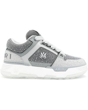 Amiri Crystal Ma-1 Trainers - White