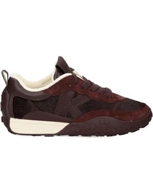 Kate Spade Fur-Textured Trainers - Brown